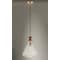 Maxim Lighting Abbott 1-Light 12.5" Wide Weathered Oak / Antique Brass Pendant Light 10101CLWOAB - alternate 2